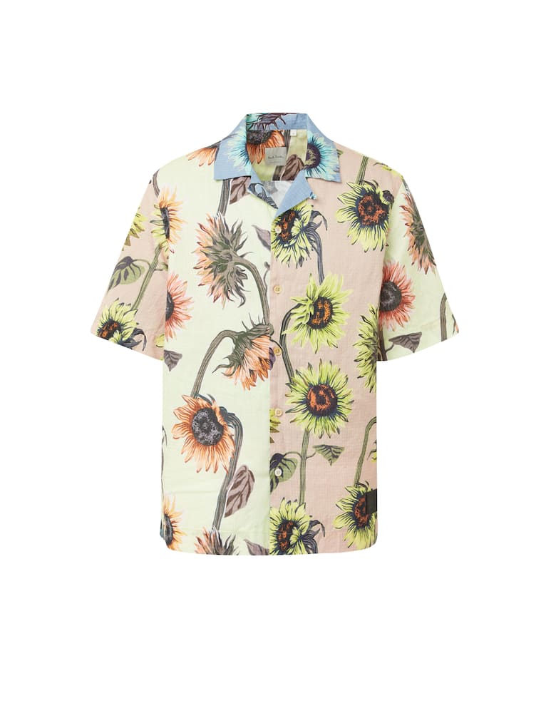 rinascente Paul Smith Maxi sunflower short sleeve shirt - multi