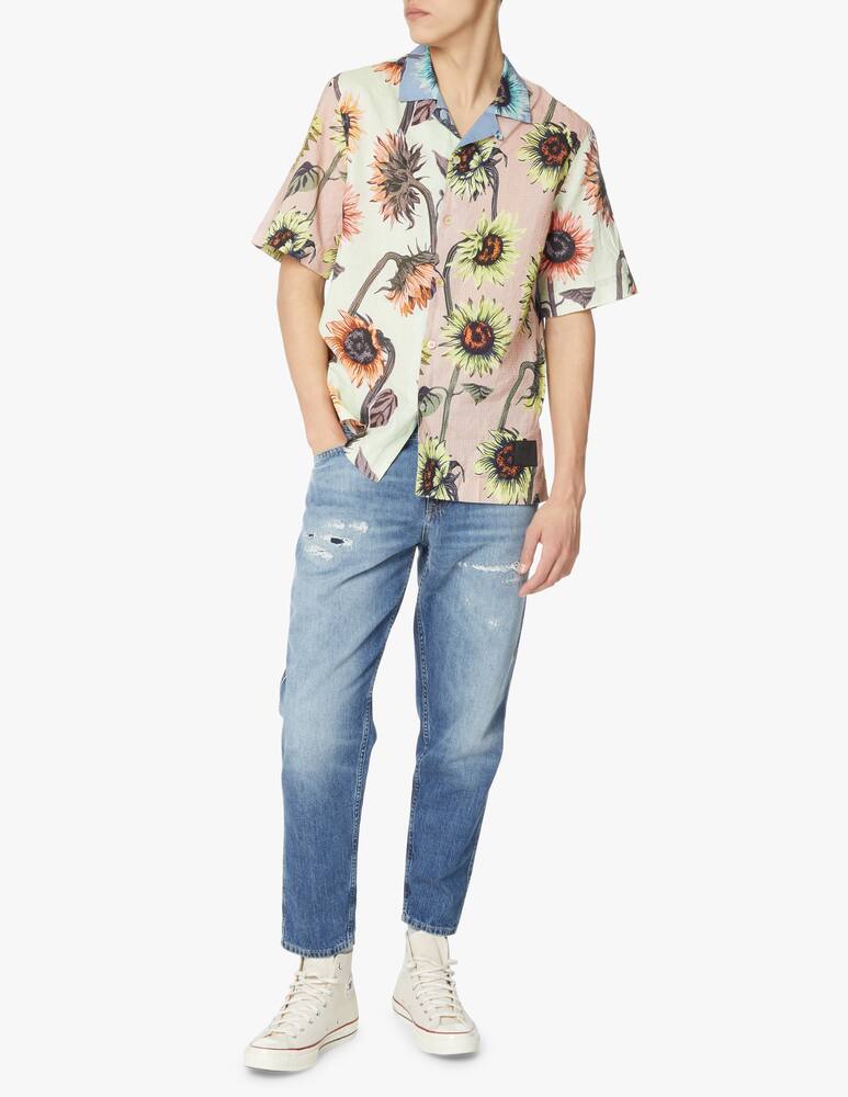 rinascente Paul Smith Maxi sunflower short sleeve shirt - multi