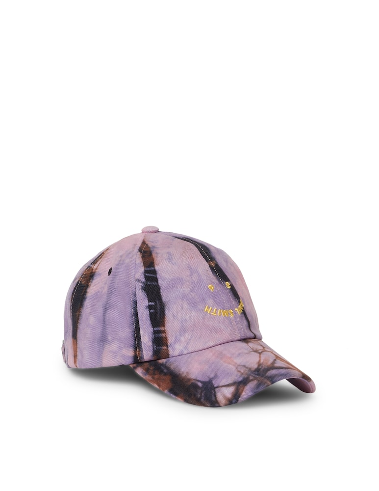 rinascente PS Paul Smith Tie dye baseball cap - violet