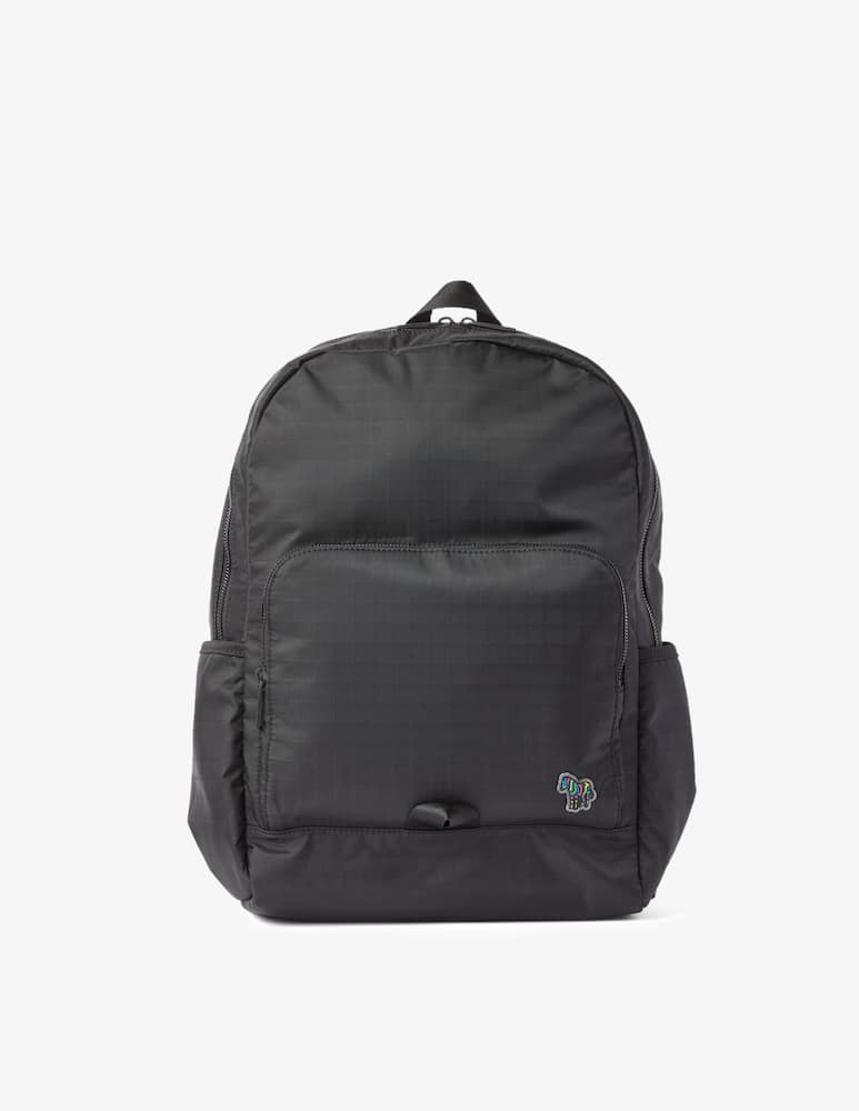 PS Paul Smith Zaino zebra in nylon - Nero - immagine 1 PS Paul Smith Zaino zebra in nylon - Nero - immagine 1