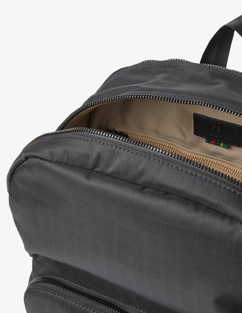 rinascente PS Paul Smith Nylon backpack zebra - Black