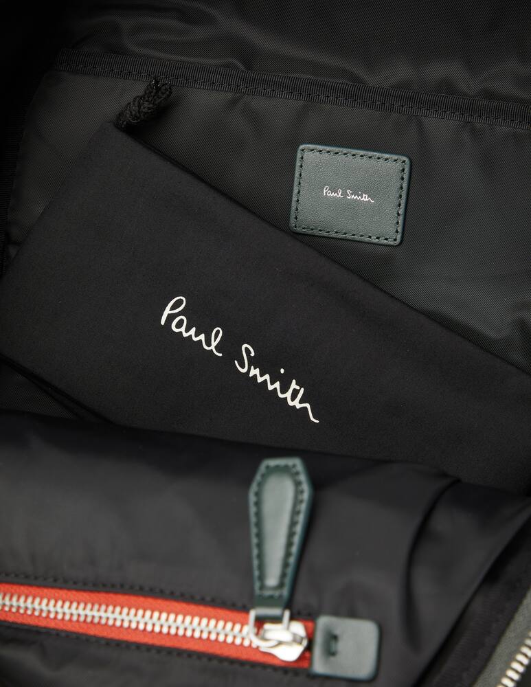 rinascente Paul Smith Striped rucksack - green