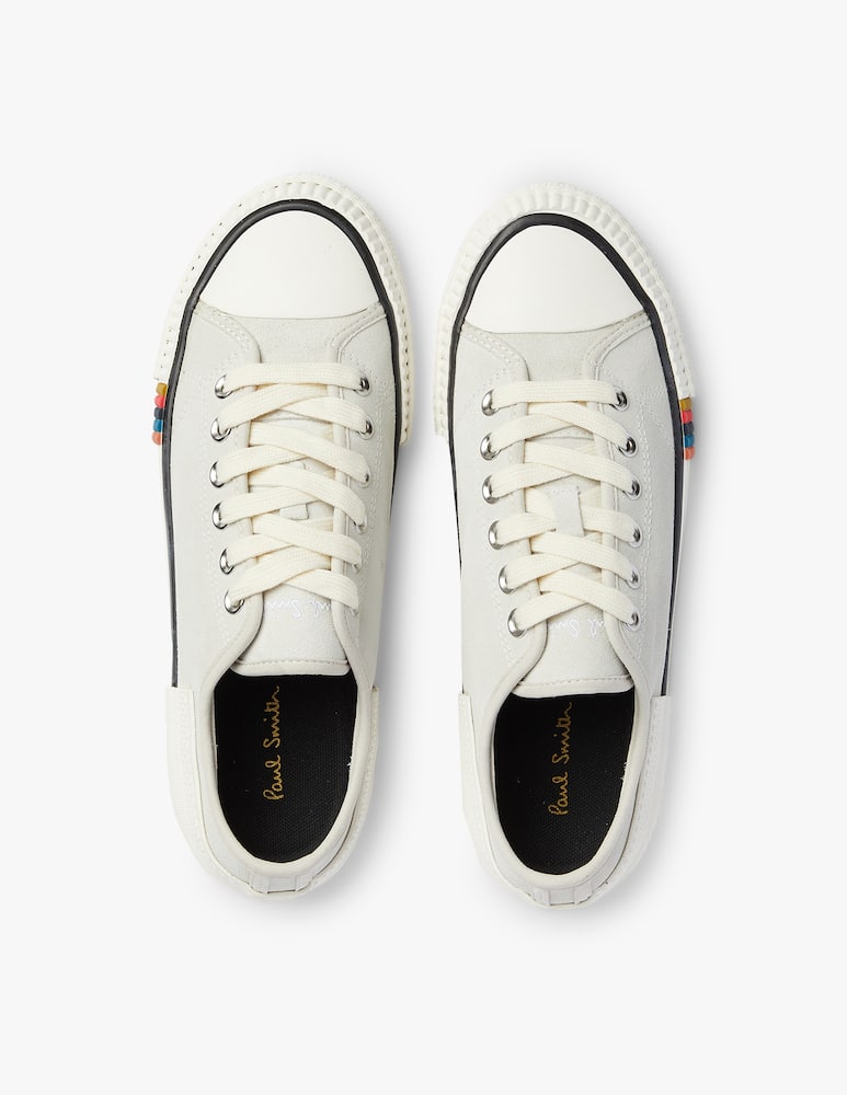 rinascente Paul Smith Kolby suede low sneakers - white