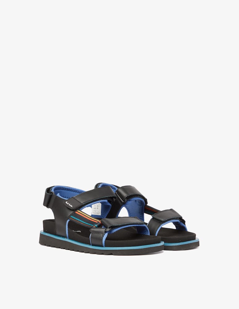 Paul Smith Sandalo caliban multicolor - nero - immagine 2