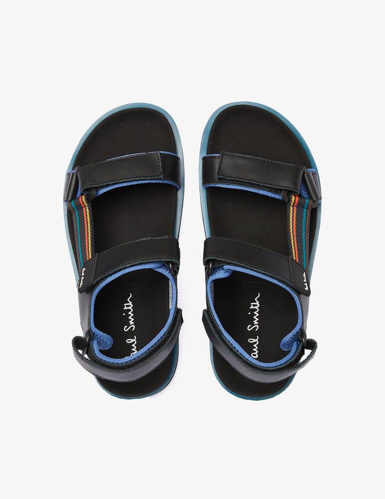 Paul Smith Sandalo caliban multicolor - nero - immagine 3