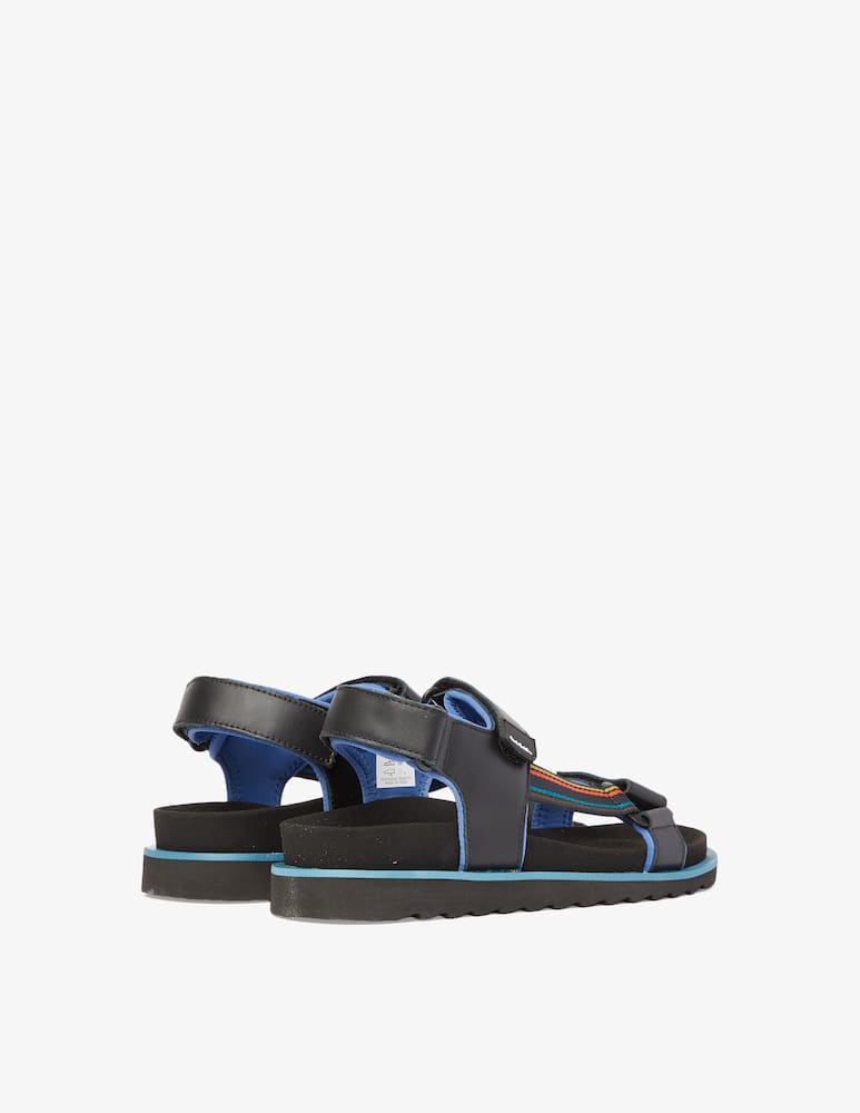 Paul Smith Sandalo caliban multicolor - nero - immagine 4