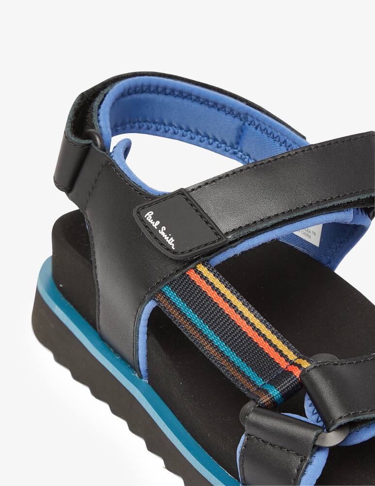 rinascente Paul Smith Caliban multicolor sandals - black