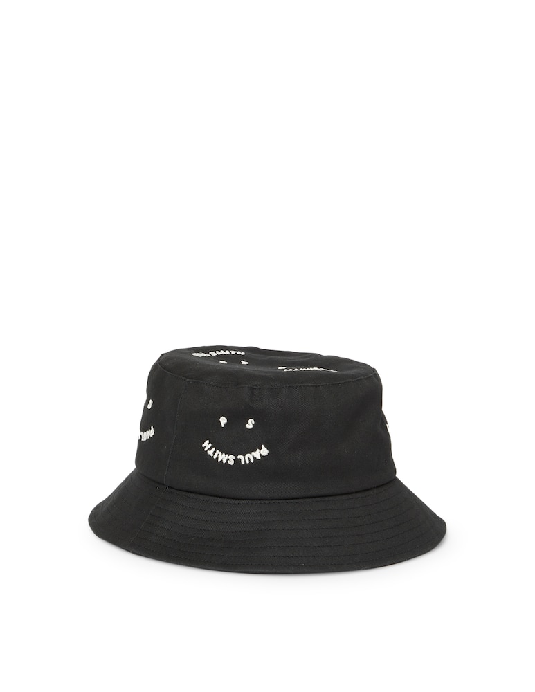 rinascente PS Paul Smith Happy bucket hat - black