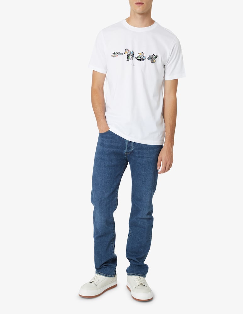 rinascente PS Paul Smith Zebras t-shirt - White