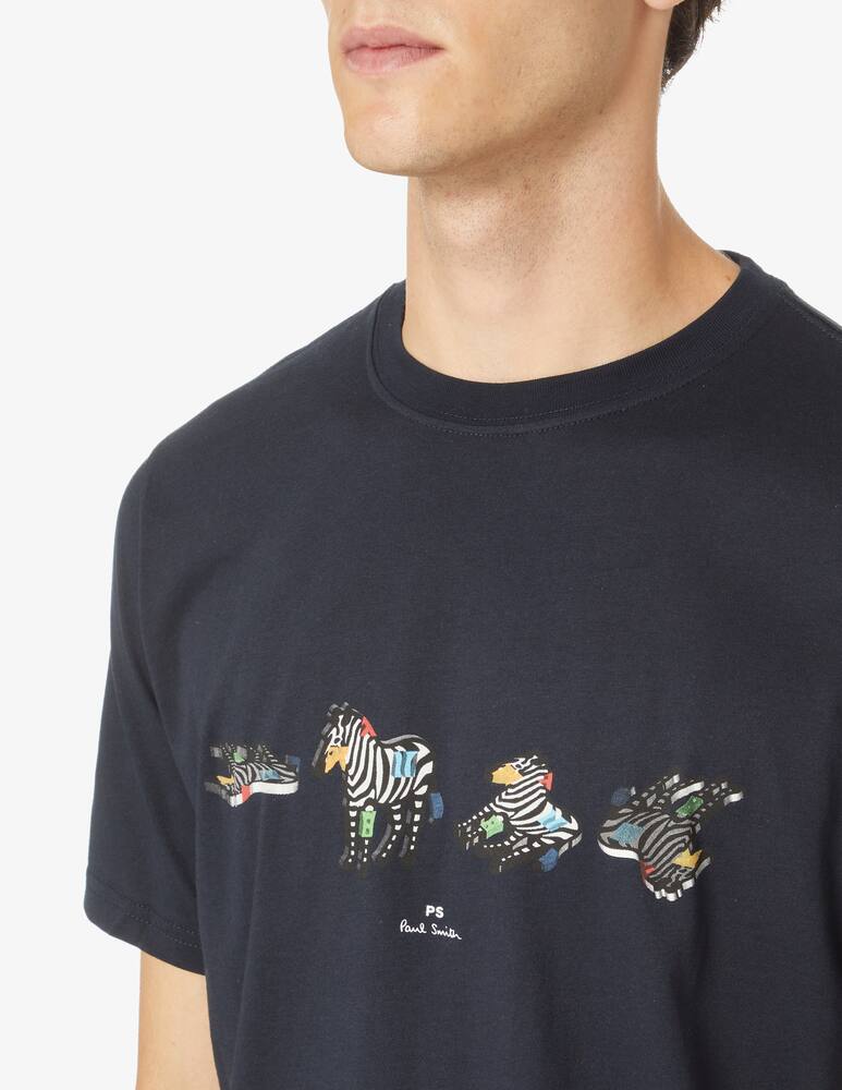 rinascente PS Paul Smith Maglietta zebre - Nero