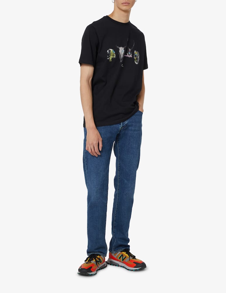 rinascente PS Paul Smith Skull t-shirt - Black