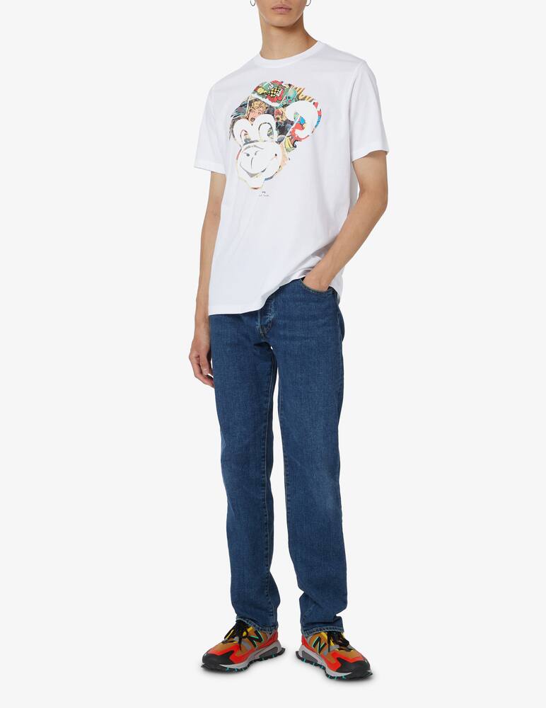 rinascente PS Paul Smith Monkey t-shirt - White