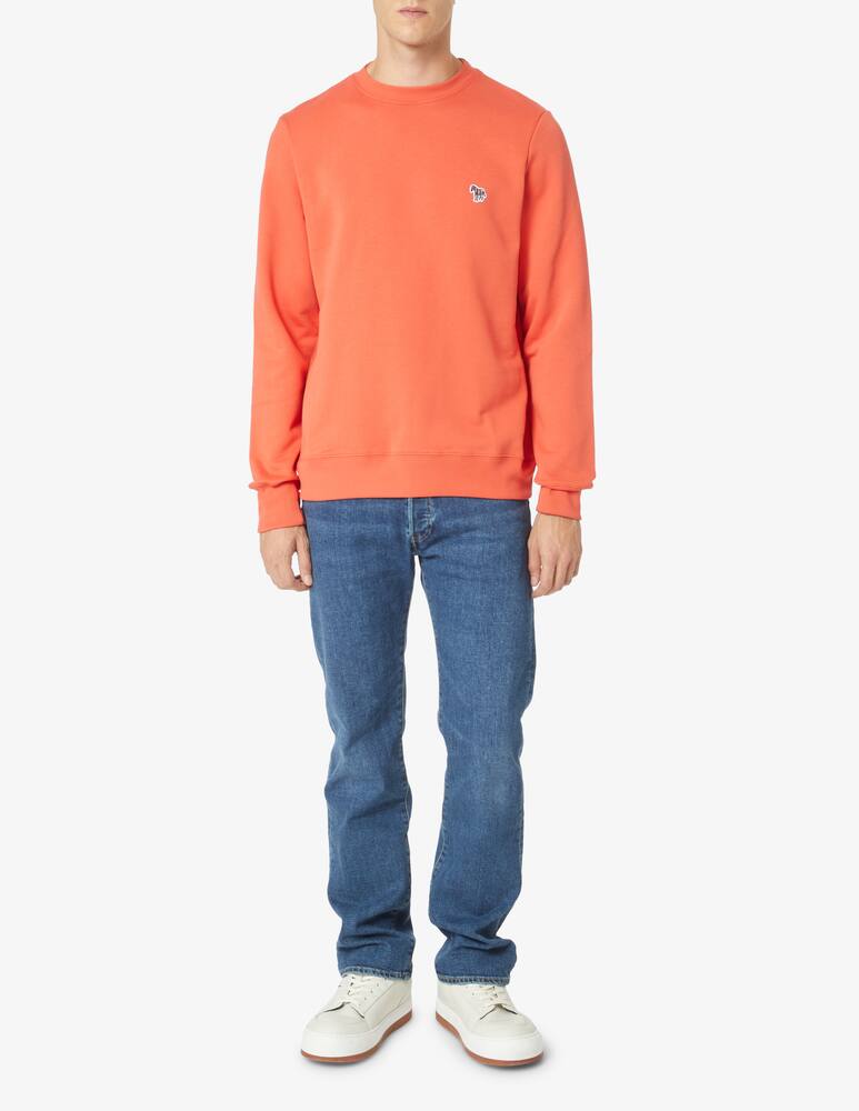 rinascente PS Paul Smith Felpa girocollo zebra - Arancione