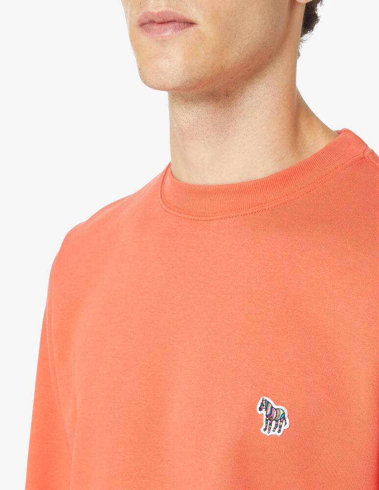 rinascente PS Paul Smith Felpa girocollo zebra - Arancione