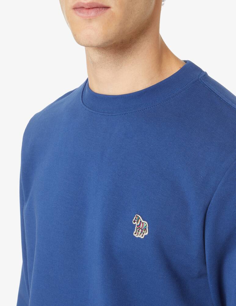 rinascente PS Paul Smith Felpa girocollo zebra - Blu
