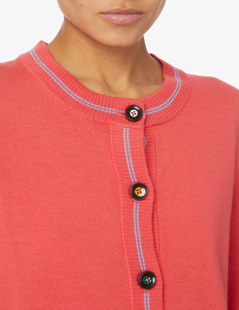 Paul Smith Wool cardigan - Red - picture 4 Paul Smith Wool cardigan - Red - picture 4