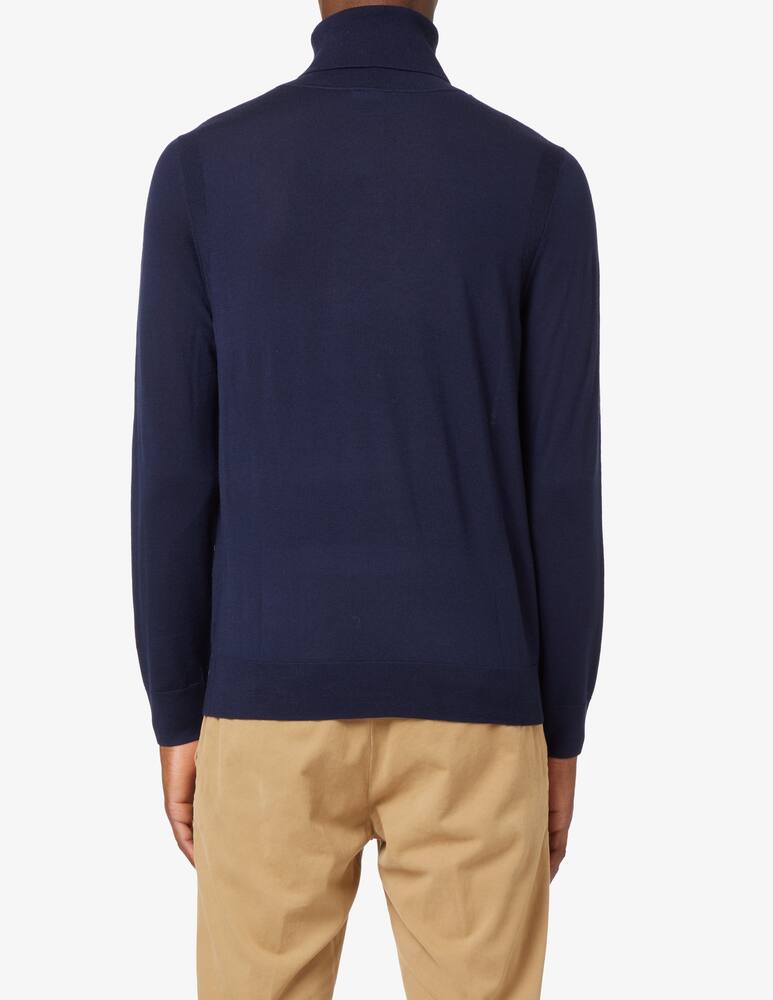 rinascente Paul Smith Striped wool turtleneck - Blue