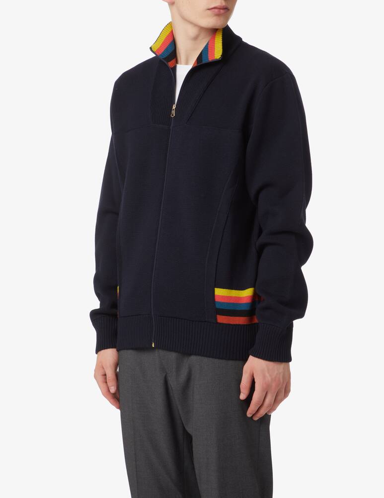 rinascente Paul Smith Felpa di lana con righe - Blu