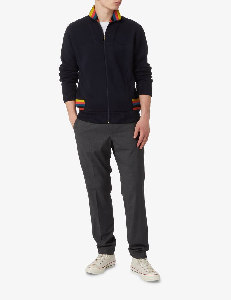 rinascente Paul Smith Felpa di lana con righe - Blu