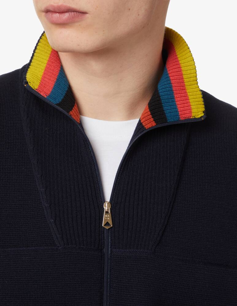 rinascente Paul Smith Felpa di lana con righe - Blu