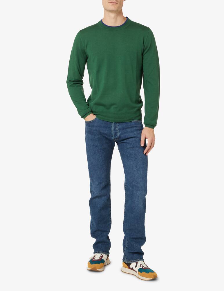 rinascente PS Paul Smith Merino wool crewneck jumper - Green