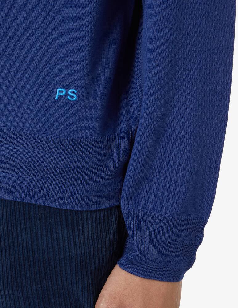 rinascente PS Paul Smith Merino wool crewneck jumper - Blue