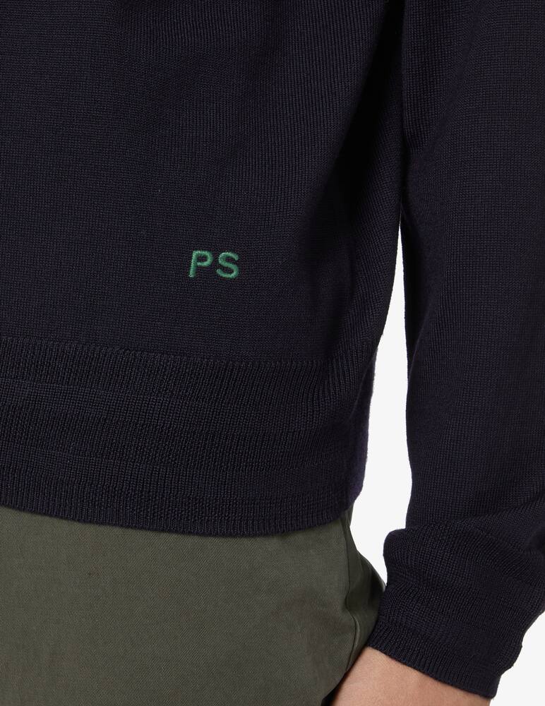 rinascente PS Paul Smith Maglia girocollo in lana merino - Blu