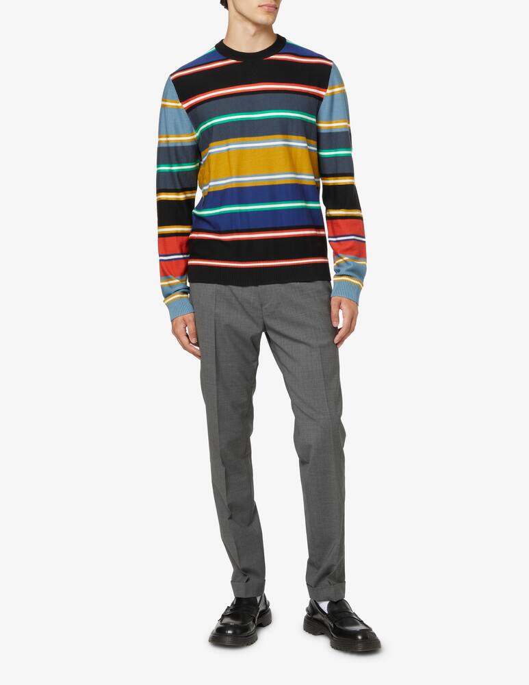 rinascente PS Paul Smith Crewneck striped wool jumper - Multicolor