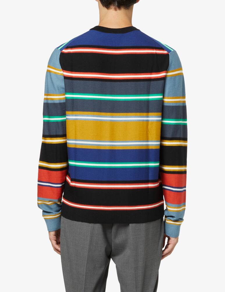 rinascente PS Paul Smith Crewneck striped wool jumper - Multicolor