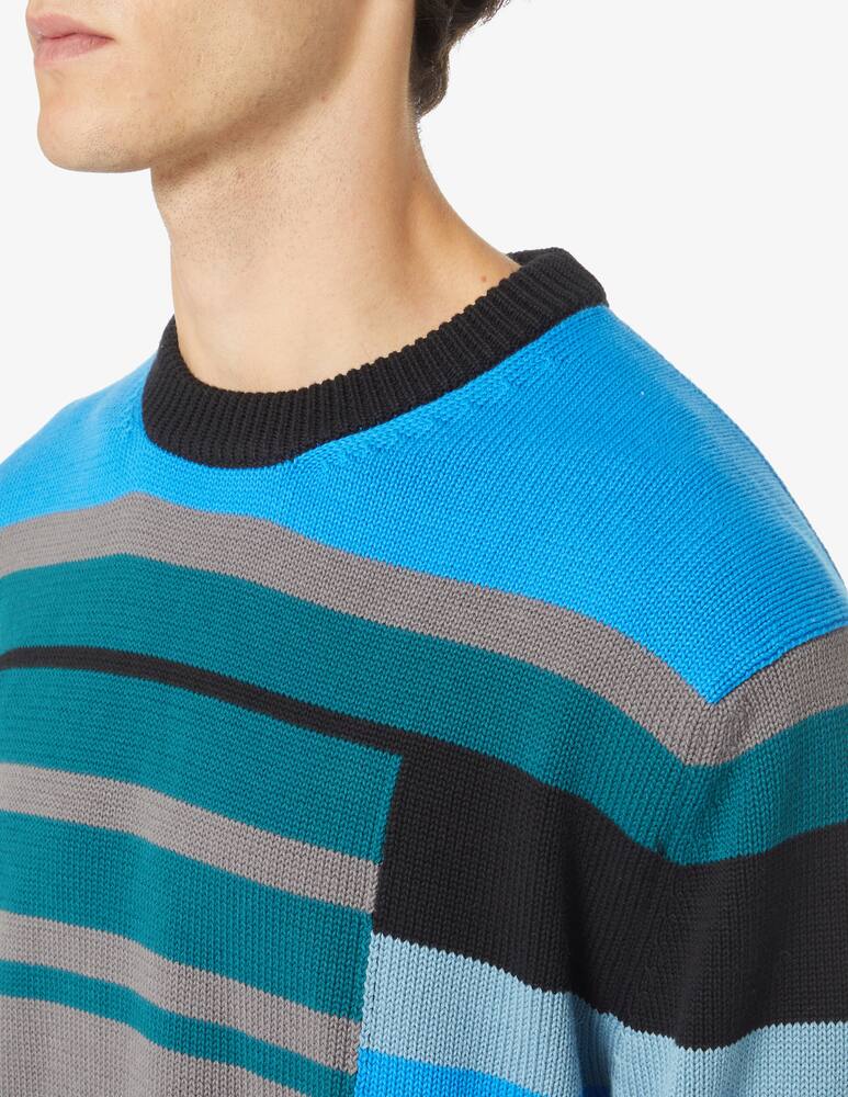 PS Paul Smith Crewneck organic cotton jumper - Multicolor - picture 4 PS Paul Smith Crewneck organic cotton jumper - Multicolor - picture 4