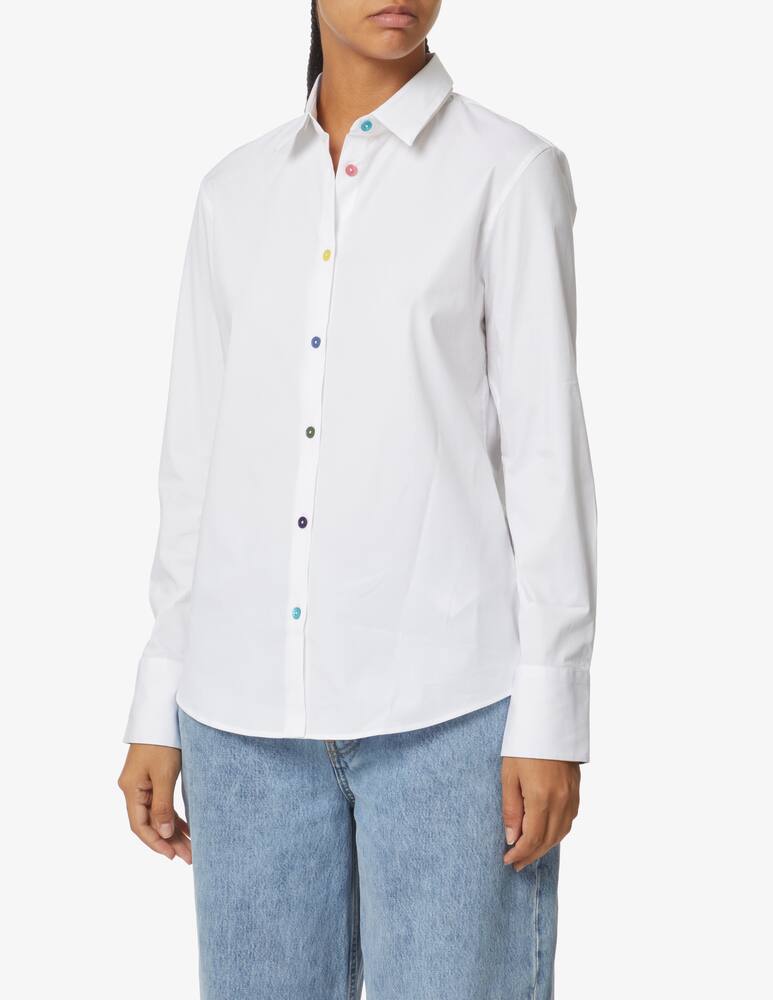 Paul Smith Camicia in cotone - Bianco - immagine 1 Paul Smith Camicia in cotone - Bianco - immagine 1