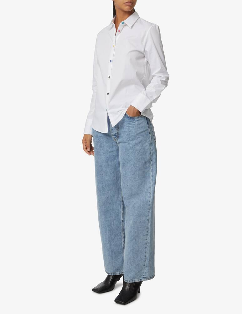 Paul Smith Camicia in cotone - Bianco - immagine 2 Paul Smith Camicia in cotone - Bianco - immagine 2