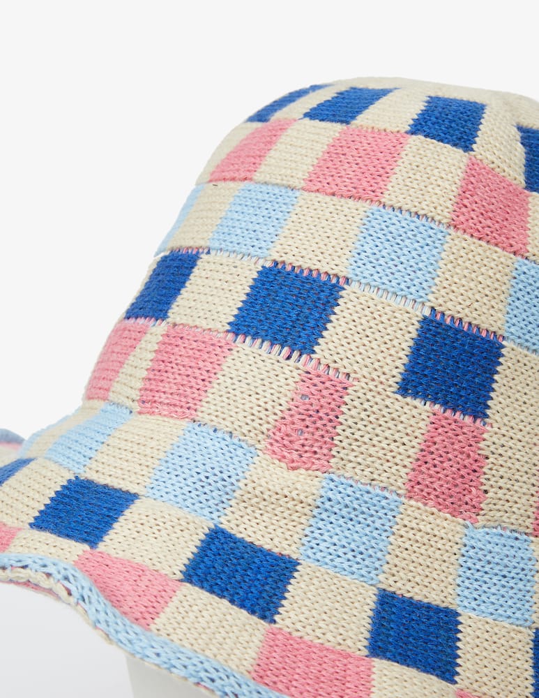 rinascente Paul Smith Cappelo bucket a uncinetto quadri - Multicolor
