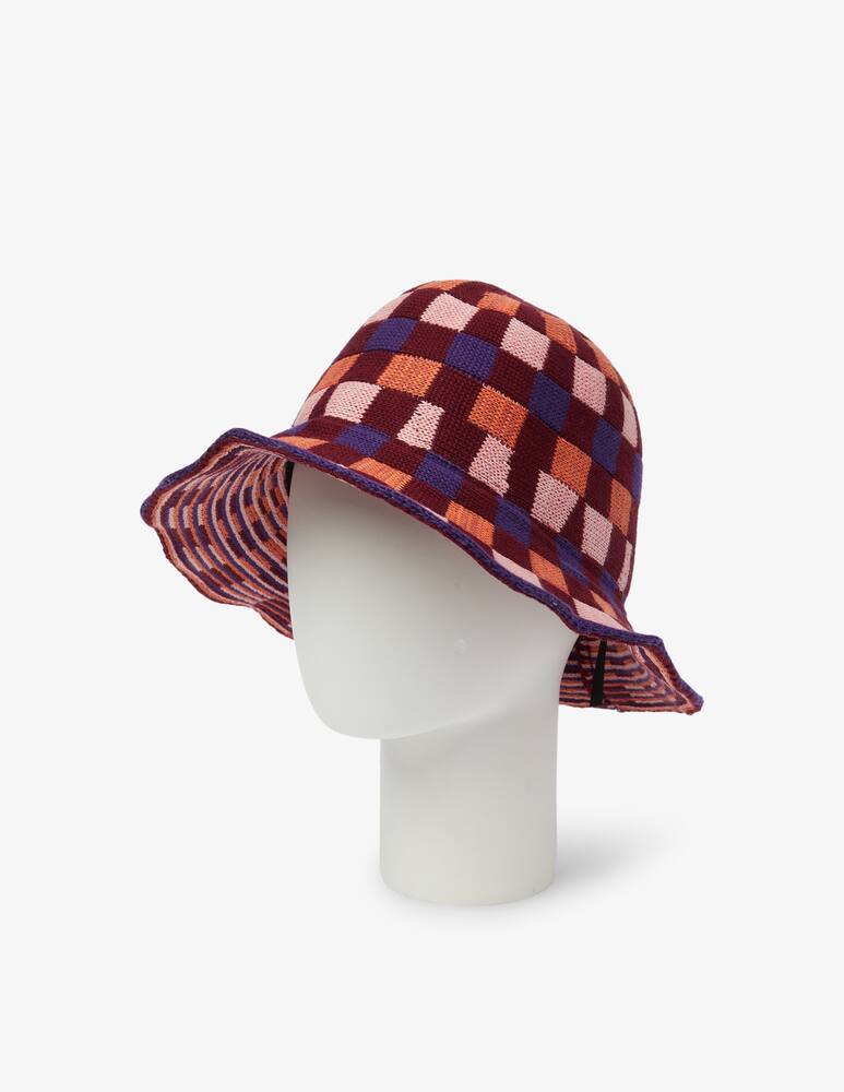 Paul Smith Cappelo bucket a uncinetto quadri - Marrone - immagine 1 Paul Smith Cappelo bucket a uncinetto quadri - Marrone - immagine 1