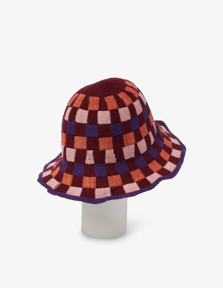 rinascente Paul Smith Cappelo bucket a uncinetto quadri - Marrone