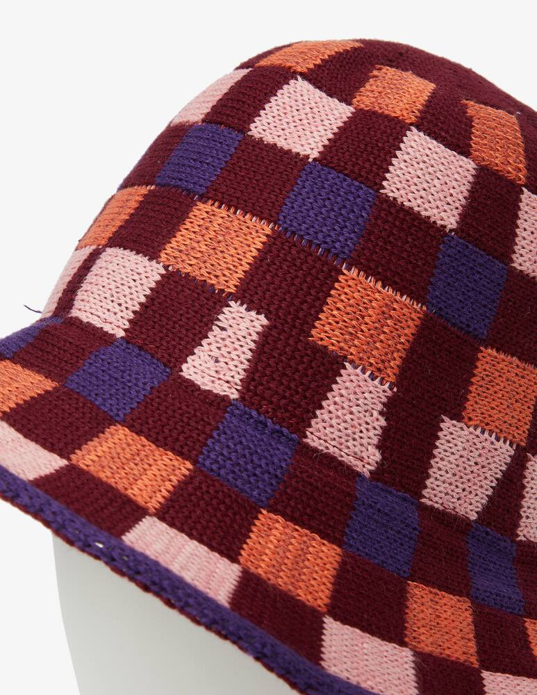 rinascente Paul Smith Cappelo bucket a uncinetto quadri - Marrone