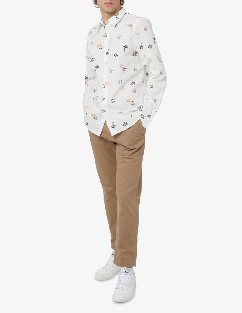 rinascente PS Paul Smith Flower shirt - White