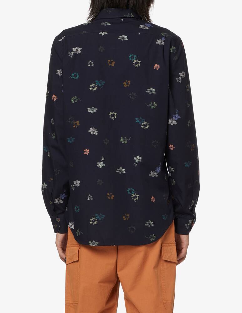 rinascente PS Paul Smith Flower shirt - Black