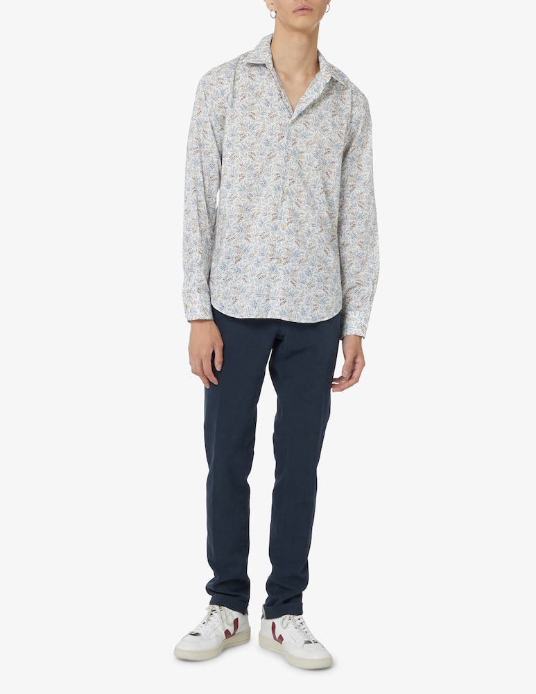 rinascente Paul Smith Shirt with micro flowers - White