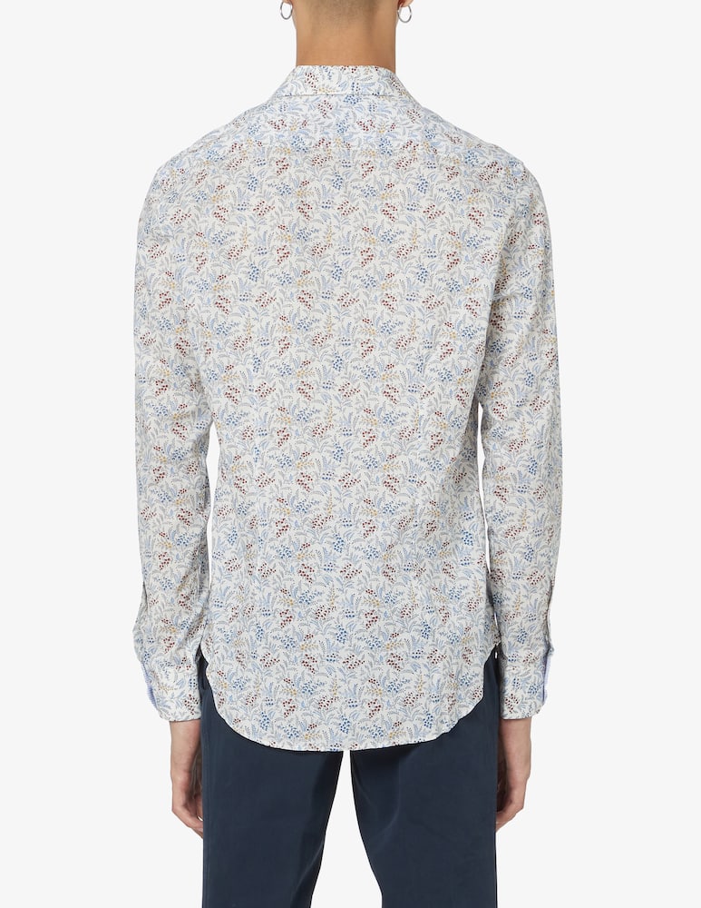 rinascente Paul Smith Shirt with micro flowers - White