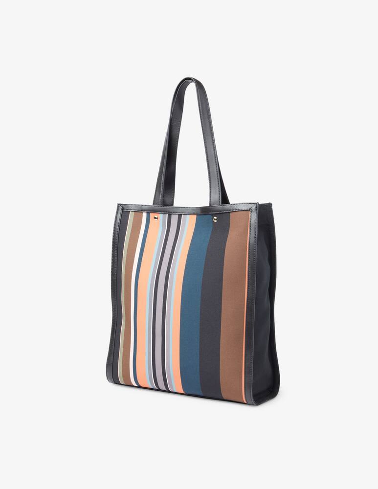 rinascente Paul Smith Striped tote - Black