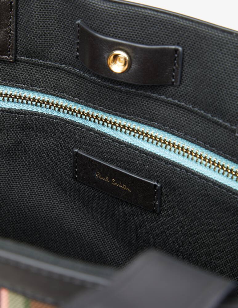 rinascente Paul Smith Striped tote - Black