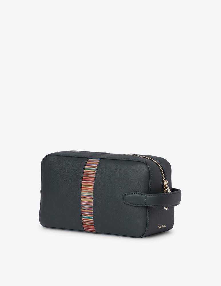 rinascente Paul Smith Beautycase con strisce colorate - Nero