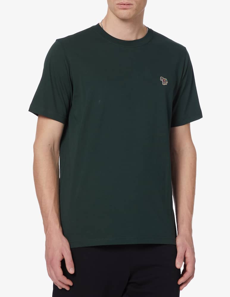 PS Paul Smith Zebra badge regular t-shirt - Green - picture 1 PS Paul Smith Zebra badge regular t-shirt - Green - picture 1