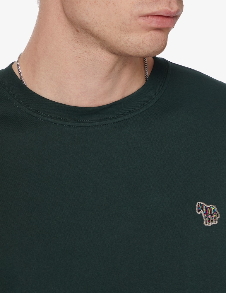 PS Paul Smith Zebra badge regular t-shirt - Green - picture 4 PS Paul Smith Zebra badge regular t-shirt - Green - picture 4