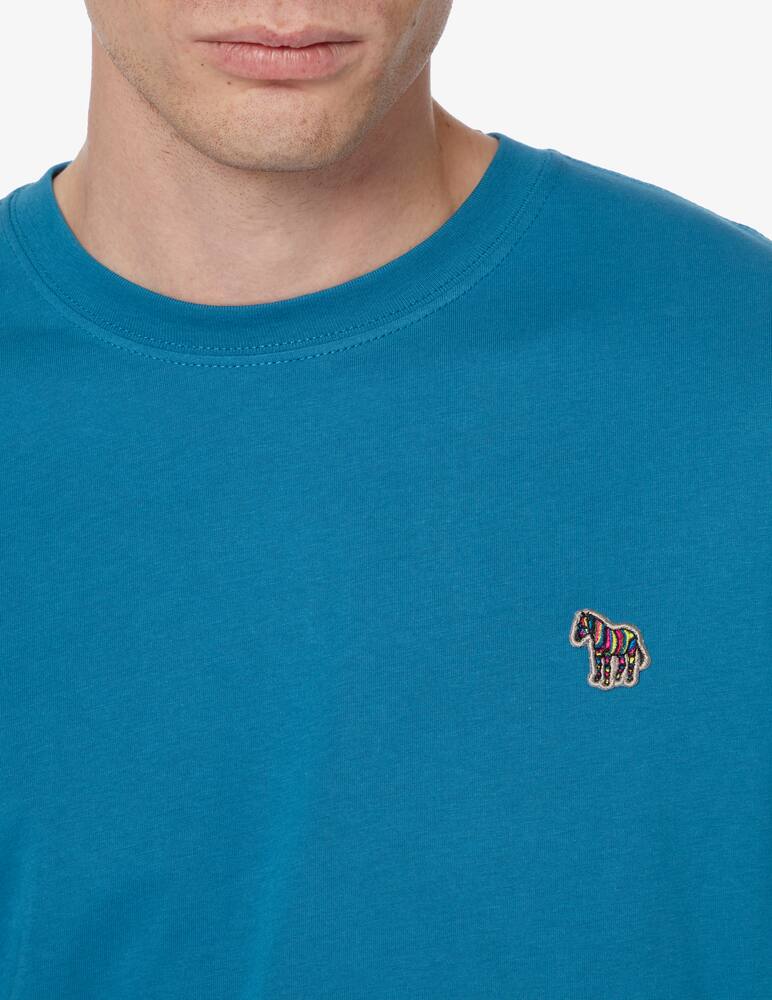 rinascente PS Paul Smith Maglietta zebra badge regular - Blu