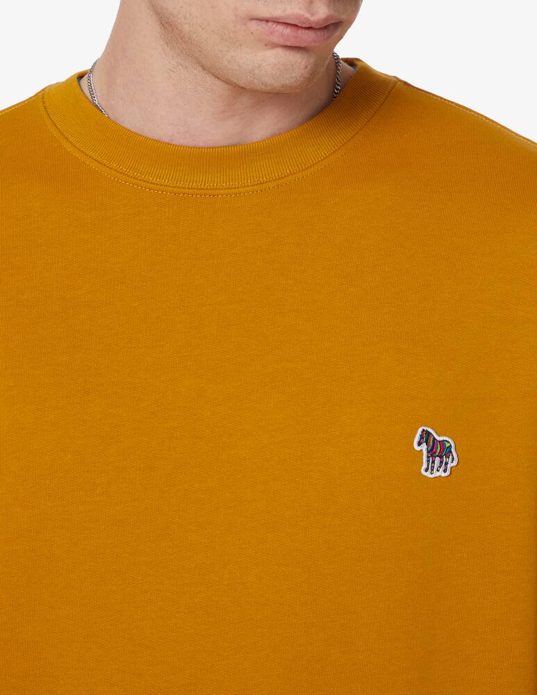 rinascente PS Paul Smith Felpa girocollo regular zebra - Giallo