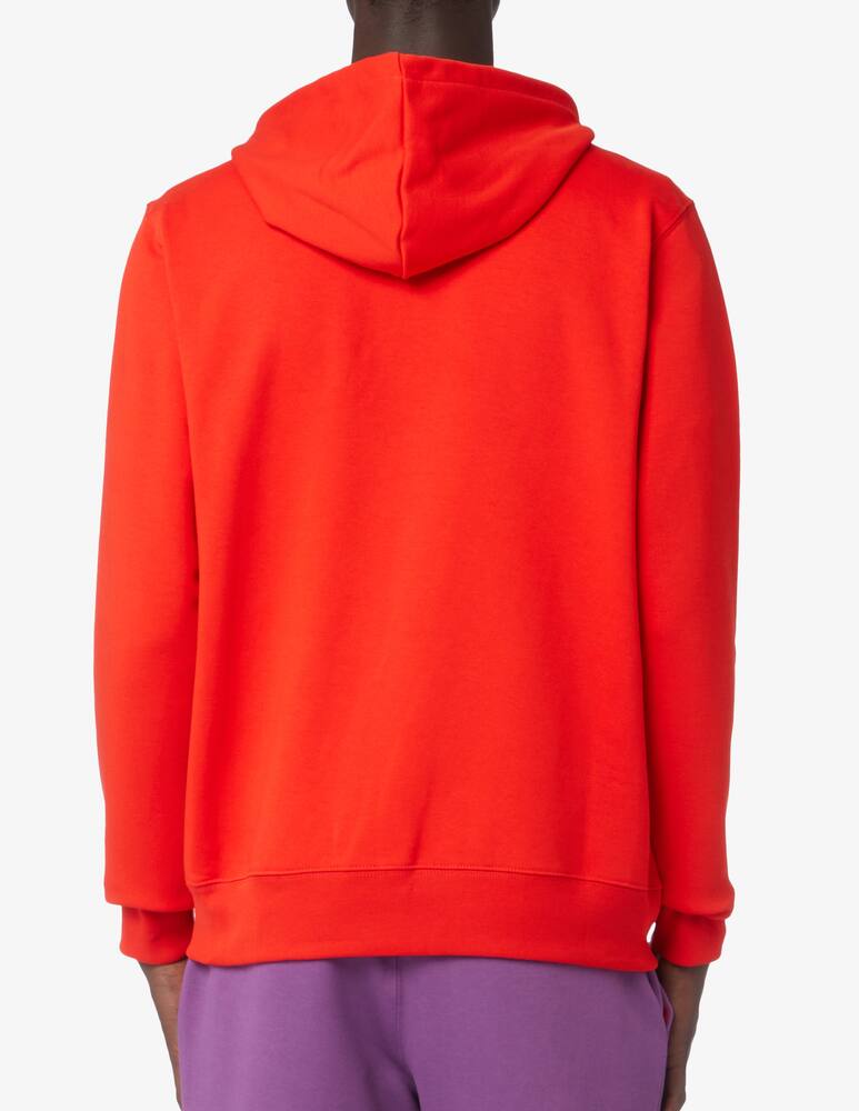 rinascente PS Paul Smith Zebra zip hoodie - Red