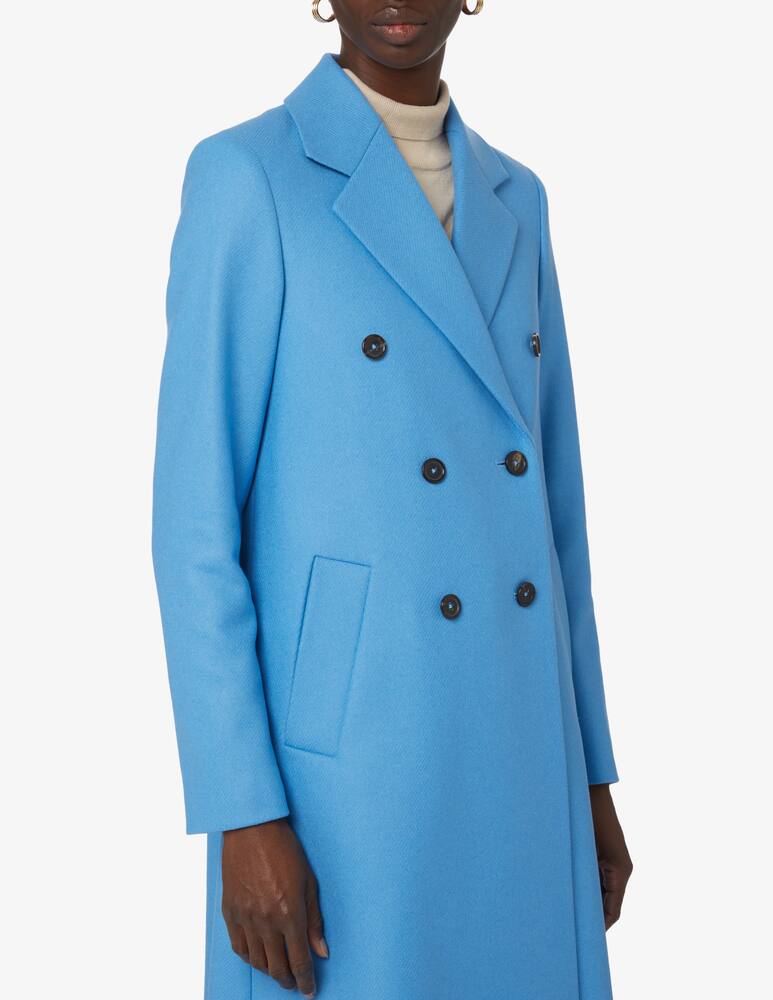 rinascente Paul Smith Wool and cashmere blend coat - Light blue