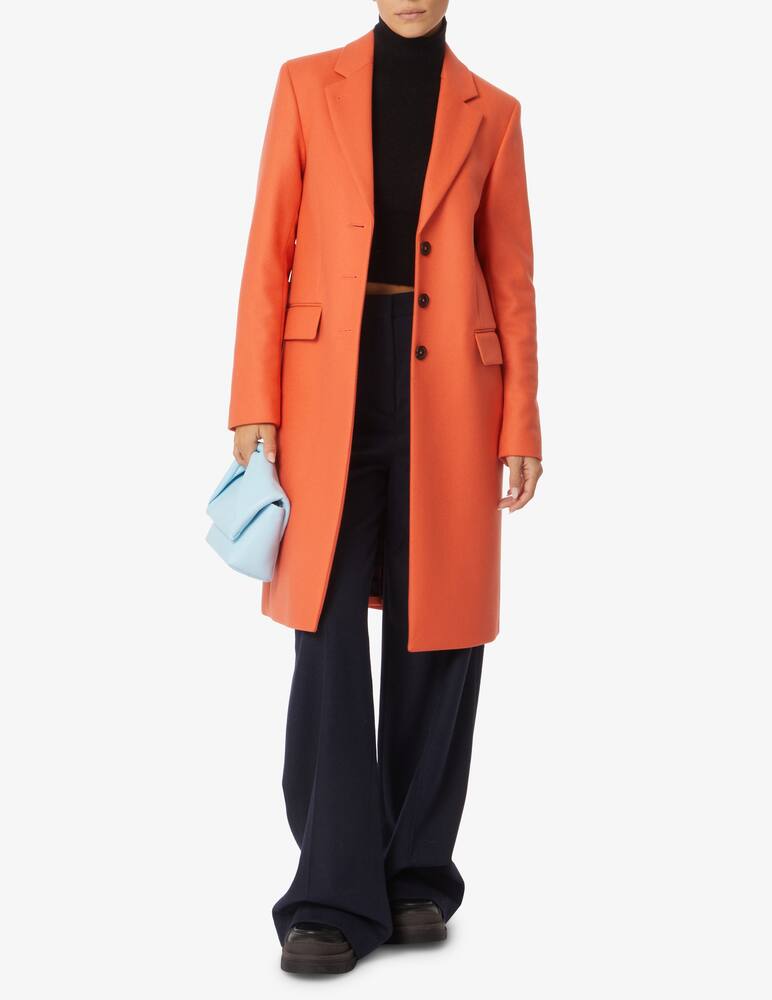 Paul Smith Wool and cashmere blend coat - Orange - picture 2 Paul Smith Wool and cashmere blend coat - Orange - picture 2